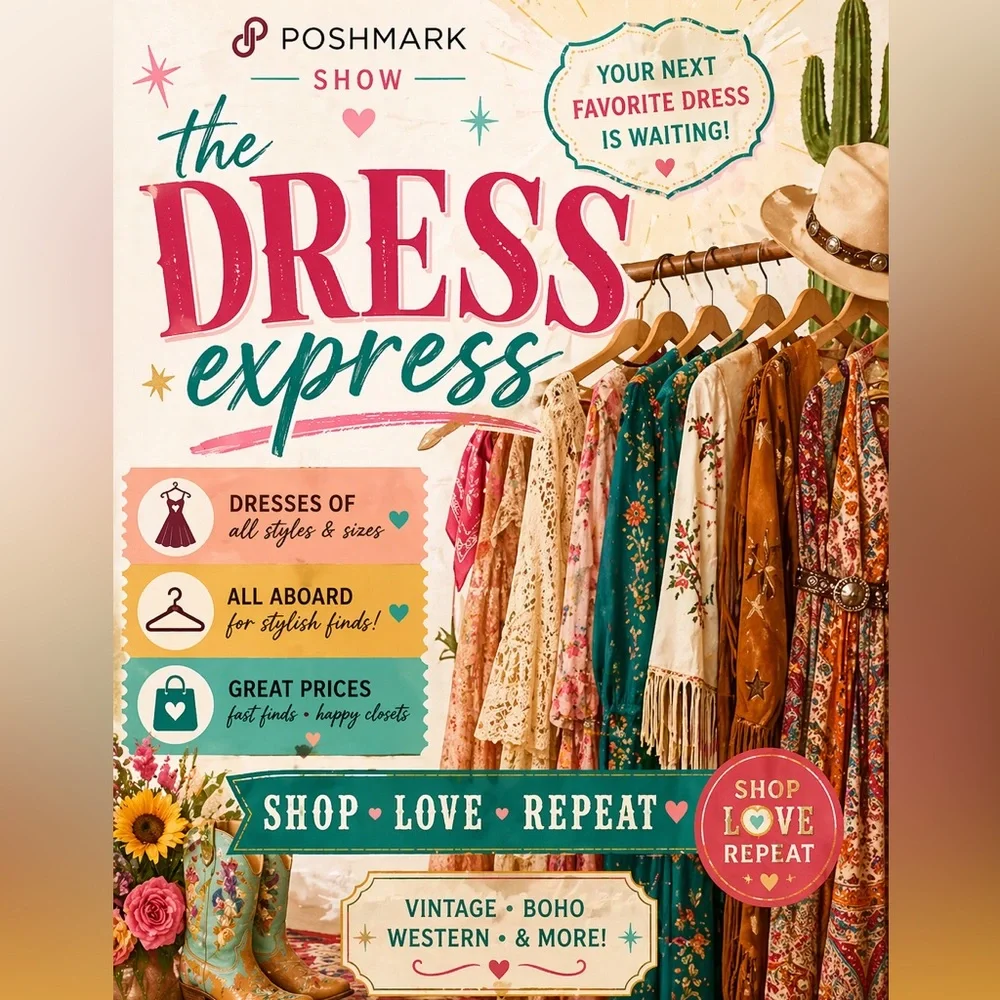 The Dress Express Raid Train Live Flyer👗 - Picture 1 of 2